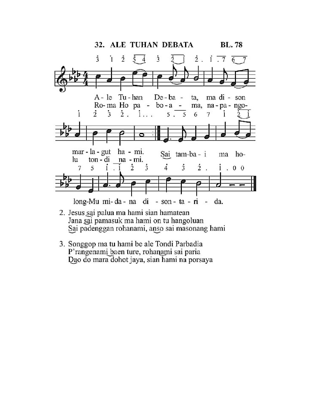 BEAM 32 ALE TUHAN DEBATA