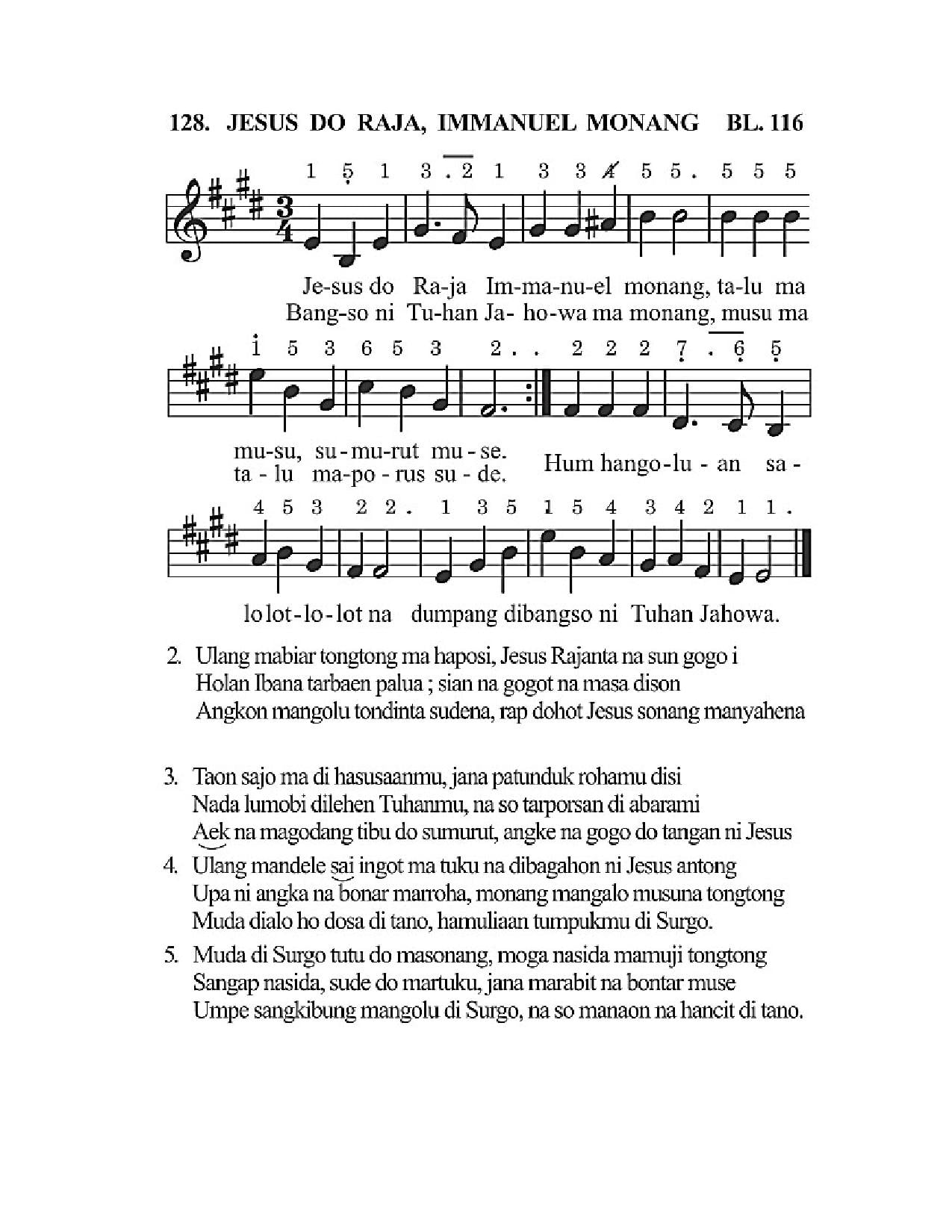 BEAM 128 JESUS DO RAJA, IMMANUEL MONANG