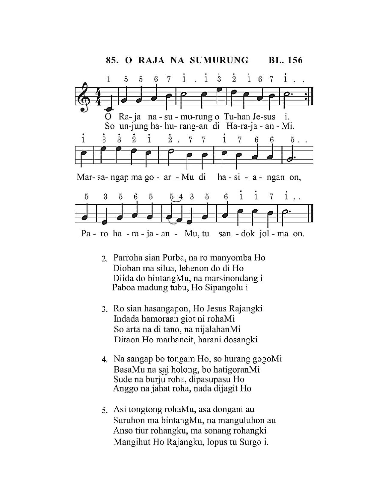 Ro do au manopot Ho, o Rajangku na sumangap