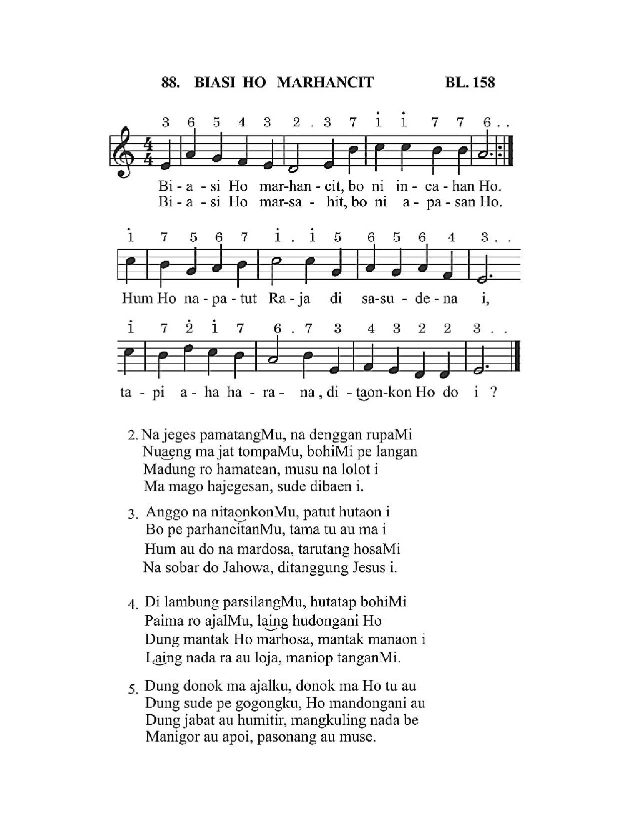 BEAM 88 BIASI HO MARHANCIT